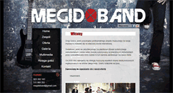 Desktop Screenshot of megidoband.pl